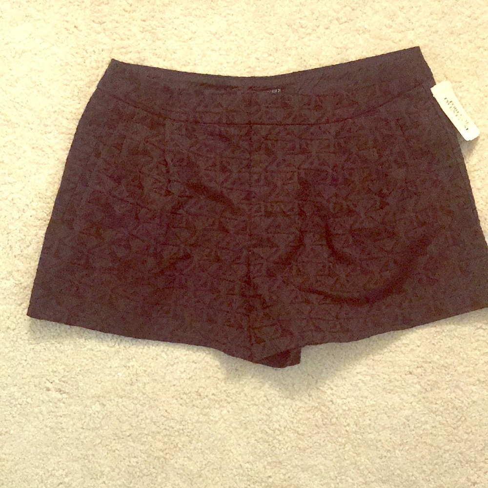 Black dress shorts